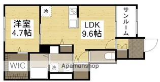 ヴェリテアムールⅡ【1階】の間取り