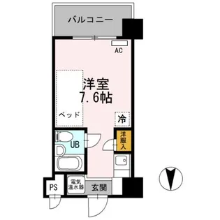 ベルハウス【3階】の間取り