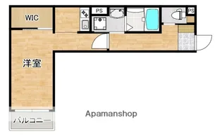 アレフガルド楽々園【2階】の間取り