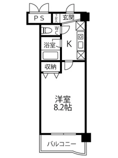 センチュリー曙Ⅱ【202号室号室】の間取り