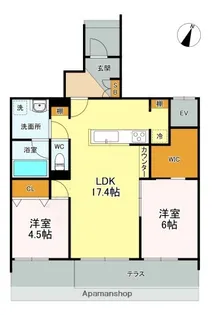 COMFORT FOREST.翠【1階】の間取り