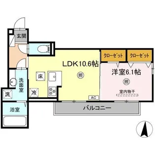 camphora1【1階】の間取り