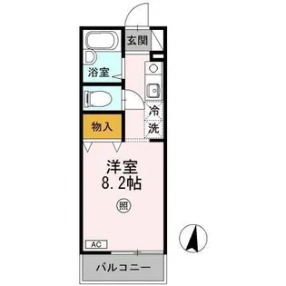 セジュール【1階】の間取り