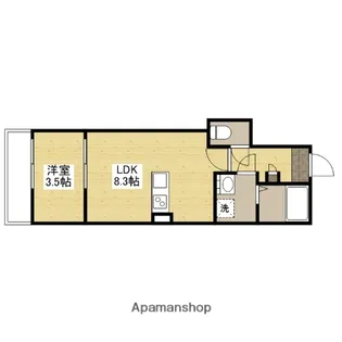 KLALISS西原【3階】の間取り