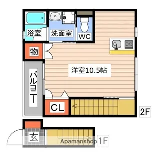 VILLA CANNELE【2階】の間取り