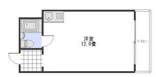 バルミー平和【904号室号室】の間取り