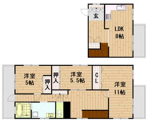近藤ビル【301号室号室】の間取り