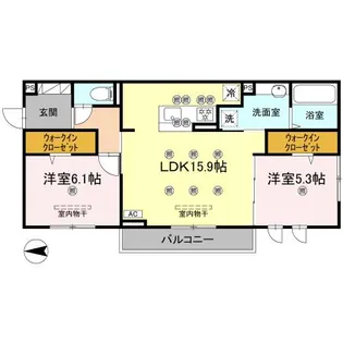 ドリーム大町【3階】の間取り