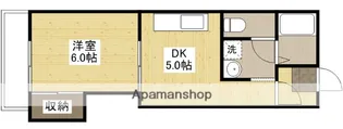 サンフラワー東雲【2階】の間取り