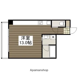 PLATINUM GATE GAREN【3階】の間取り
