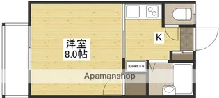 加茂ハイツ【1階】の間取り
