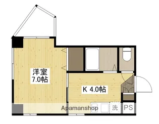 舟入かわばたビル【5階】の間取り