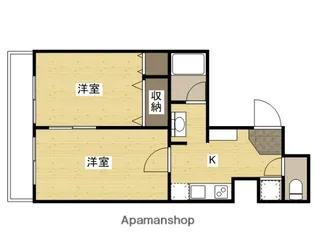 観音町ビル【5階】の間取り
