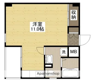 ミオ パエーゼ【5階】の間取り