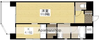 リアルエステート東原タワー【5階】の間取り