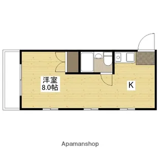 M.Kコーポ【2階】の間取り