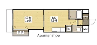 ミッションデルタ【9階】の間取り