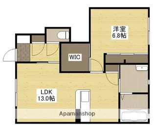 クレールS【1階】の間取り
