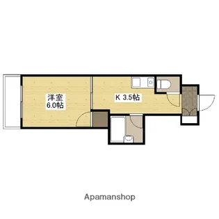 エオス舟入【4階】の間取り