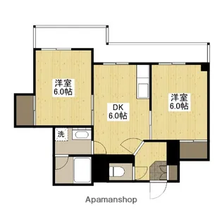 エスポワール東観音【501号室】の間取り