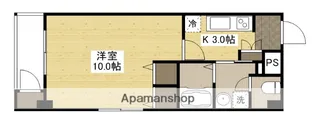パラソーレ大手町【5階】の間取り