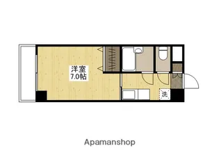 リバーサイド中村【3階】の間取り