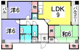 ルネス21【2階】の間取り