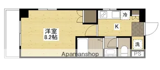 広島県廿日市市天神【マンション】の間取り