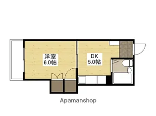 第6佐野ビル【403号室】の間取り
