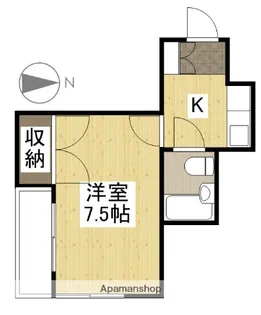 カーサ河原町【3階】の間取り