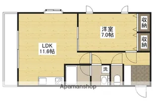リビュレット大宮【3階】の間取り