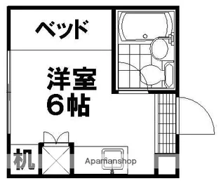 ワンピース【2階】の間取り