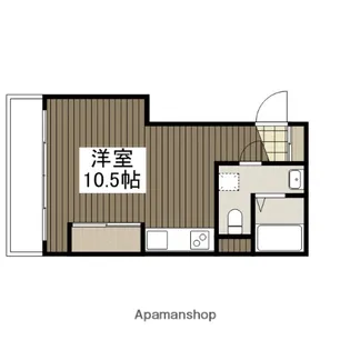 松岡ビル(大手町)【4階】の間取り