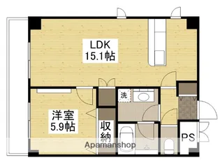 SAKURA.ISM【7階】の間取り