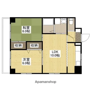 第3NYビル【10階】の間取り