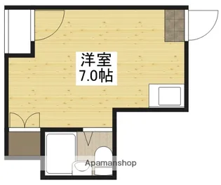 浜田ビル【3階】の間取り