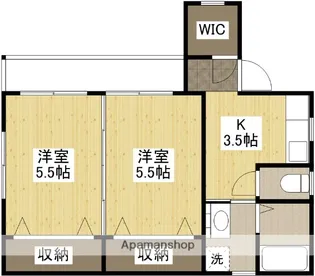 アイランドビル4【2階】の間取り
