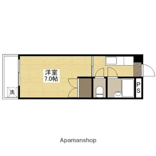 第3柴田ビル【4階】の間取り