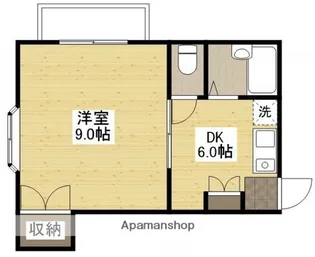 メゾン宮の町【1階】の間取り