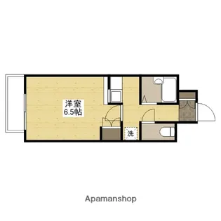 エステートベネフィット5フルタ【6階】の間取り