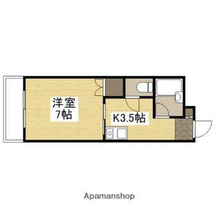 アビタシオン英(掲載NG)【505号室】の間取り