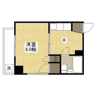 メゾン東雲Ⅰ【4階】の間取り