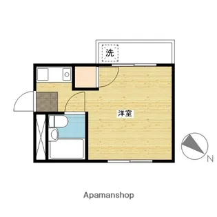 サンライズ三宅 A棟【2階】の間取り