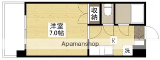 コンフォール三滝【4階】の間取り