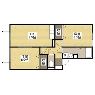 アネックス弐番館【2階】の間取り