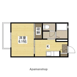 セフィラSSK B棟【2階】の間取り