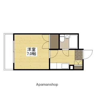 KENSEI9(旧第5山肩ビル)【3階】の間取り