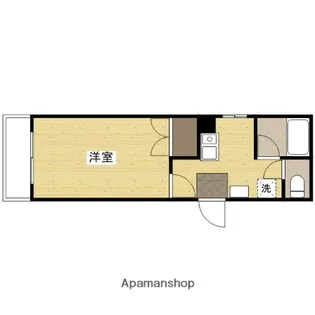 ラクープABE【3階】の間取り