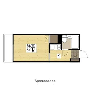 JSビル長束【4階】の間取り