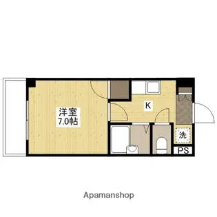 シャローム村岡【2階】の間取り